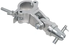 ProX T-CH17 Rotating Pro Clamp with Half Coupler Pin and Safety 100 lbs Capacity