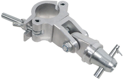 ProX T-CH17 Rotating Pro Clamp with Half Coupler Pin and Safety 100 lbs Capacity