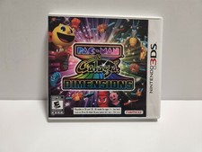 Pac-Man and Galaga Dimensions (Nintendo 3DS) CIB Complete TESTED