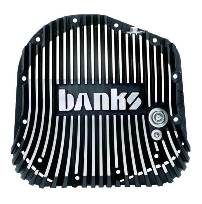 Cubierta diferencial Banks Ram-Air negra 12 pernos para Ford F250/F350 1985-2023 Foto 3 de 4