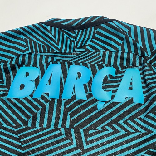 Nike Barcelona Training Jersey Football Shirt Camiseta Polyester Mens Large 2016 - Picture 3 of 13