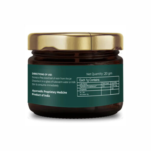 Organic Himalayan Shilajit Resin, Extremely Potent Boost Energy & Endurance 20gm - Picture 5 of 8