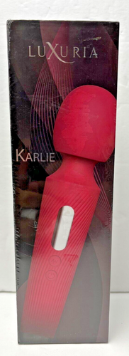 Nuevo Sellado Luxuria Super Varita Masajeador Rosa Masajeador Cargador USB Impermeable - Imagen 1 de 2