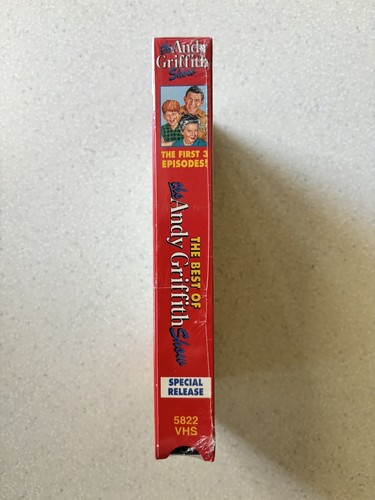BEST OF THE ANDY GRIFFITH SHOW VHS CASSETTE FIRST 3 EPISODES-NEW Sealed - Picture 3 of 4