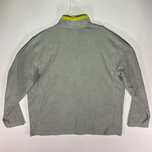The North Face Jumper Mens Extra Large XL Grey 1/4 Zip Hiking Outdoor Fleece VTG - Picture 2 of 9