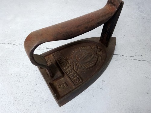 Verschiedene antike Vintage Gusseisen Flacheisen - Bild 11 von 20