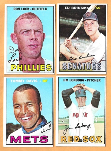 1967 Topps baseball - mid-range or better condition - You Pick 'Em - Picture 267 of 354