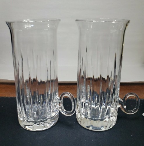 Samobor Crystal Highball With Handle Handblown Yugoslavia Elegant Cocktail - Picture 2 of 8