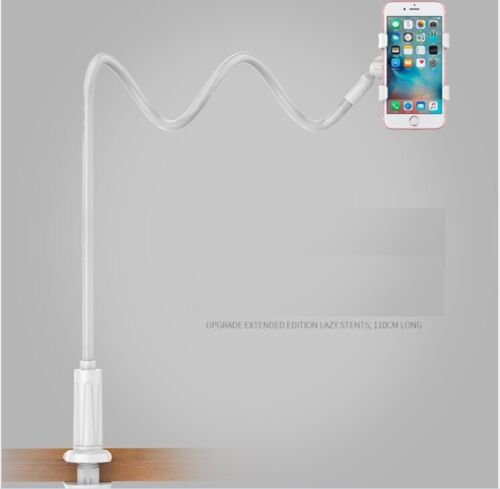 Long Lazy Arm Mount Mobile Phone Holder For Smartphone/Iphone Bed Clamp UK STOCK - Picture 21 of 33