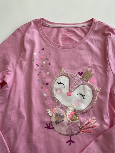 Top Isaac Mizrahi rosa manga larga para niña talla XS M & L NUEVO CON ETIQUETAS - Imagen 4 de 5