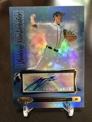 2007 Bowmans Best Justin Verlander Auto! Blue /99! Tigers Rare 
