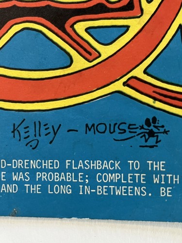RARE 1976 KSAN RADIO POSTER What Was That Suddenly Last Summer KELLEY MOUSE - Picture 3 of 12