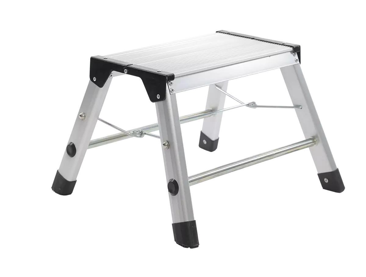 Kick folding kick aluminium ladder step stool 1 step stool folding stool  folding