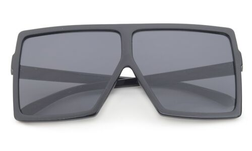 Gafas de sol cuadradas vintage de gran tamaño marco grande de moda para mujeres, hombres y adolescentes - Imagen 4 de 20