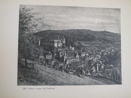 Alte Grafik Mappe - Thierbach Richard - 1930 Stolberg - Harz - Kunstmappe - Bild 6 von 24