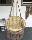 Round Macrame Round Swing Chair Hanging Chair Best Garden Swing Chair