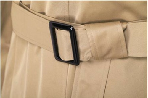 Men's Trench Coat Double Breasted Lapel Business Windbreaker Long sleeve Spring  - Picture 5 of 17