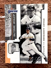 2001 Fleer Game Time Brady Anderson #41