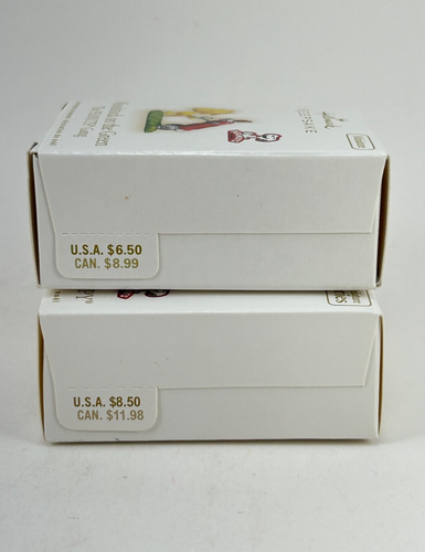 2 Mini Adornos Hallmark 2009 - Woodstock on the Green & Winter Fun con Snoopy - Imagen 3 de 5