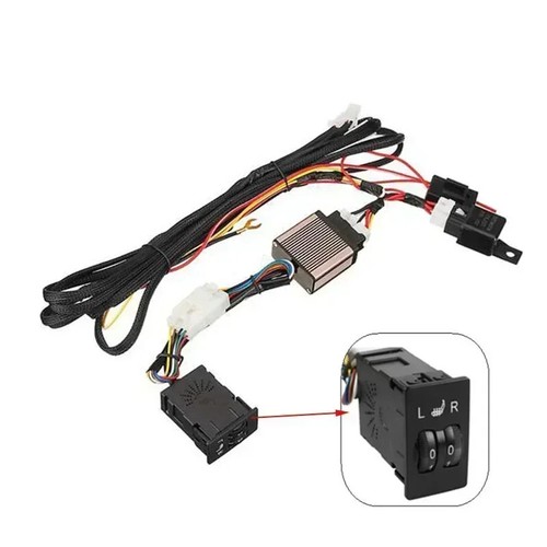 12V Auto Sitzheizung Steuerung Schalter System 1-5 Stufen Position Taste Schalter - Bild 9 von 15