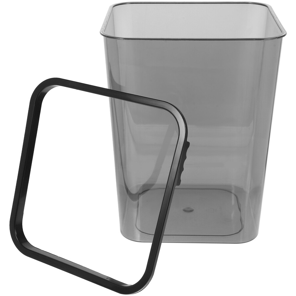 Trash Can Bathroom Plastic Garbage Can Trash Bin Waste Basket Container Bedroom