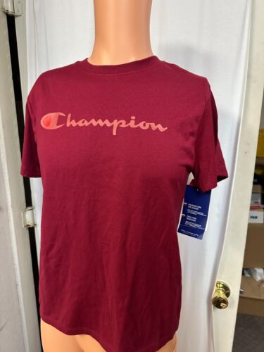 Champion Womens XL Maroon T-Shirt Tee