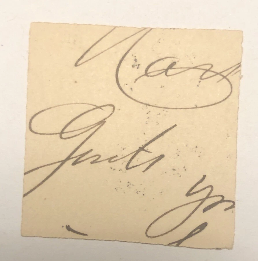 United States cut square MH mint hinged A53 - Image 2 of 2