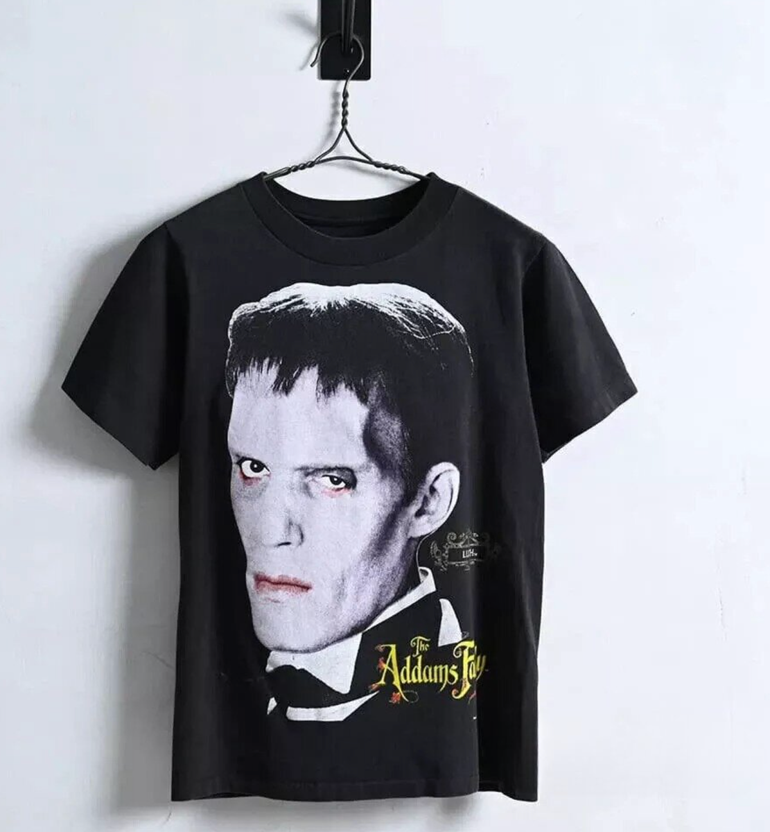 XZ370 90s Tシャツ アダムスファミリー ムービー 映画 ホラー 古着 XZ370 90s Tシャツ アダムスファミリー ムービー 映画 ホラー 古着