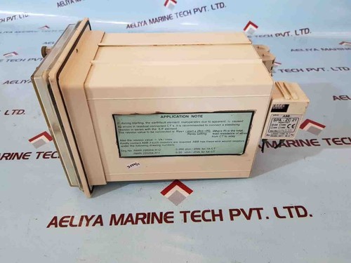 ABB SPAM 150 C Motor Protection Relay 1MYN745605-A SPCJ 4D34 1MSC970779A - Picture 6 of 6