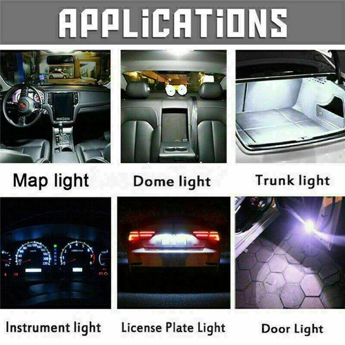 SMD LED interior lighting complete For BMW E90 E91 E92 3er Xenon White Limo - Picture 6 of 10