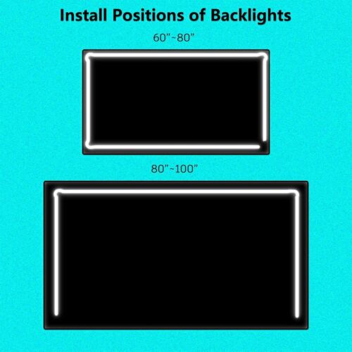 5050 Retroilluminazione Led TV RGB Striscia Led Luce 1-4 Metri Bluetooth Controllo APP USB TV - Foto 5 di 12