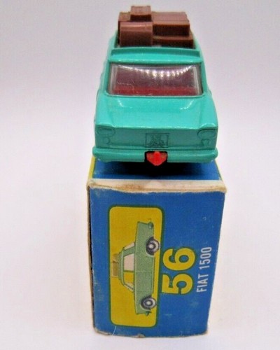 Vintage Matchbox #56B Fiat 1500 Mint in box. E-box - Picture 4 of 6