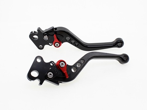 Palancas de freno de tambor delanteras traseras CNC negras ajustables para Vespa 50-125/PV/ET3/PK/S/XL - Imagen 3 de 10