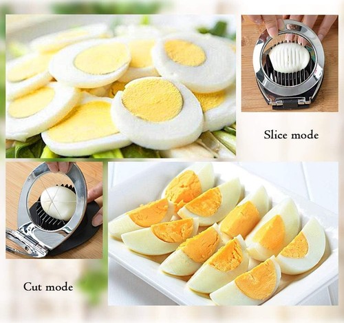 Slicer for Hard Boiled Eggs, Egg Cutter Heavy Duty for Strawberry Mushroom Fruit - Picture 9 of 12