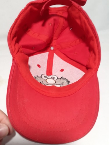 Sesame Street Child's Hat, Red Curved Brim, Adjustable Size, Baseball Style - Picture 6 of 9