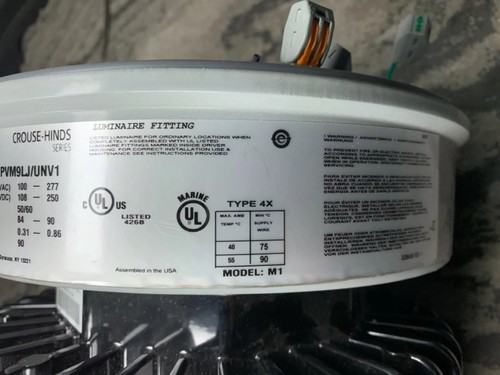 Crouse-Hinds Champ® Pro PVM9LJ/UNV1 Optic Standard High Bay LED Light $9.99 SHIP - Picture 5 of 7