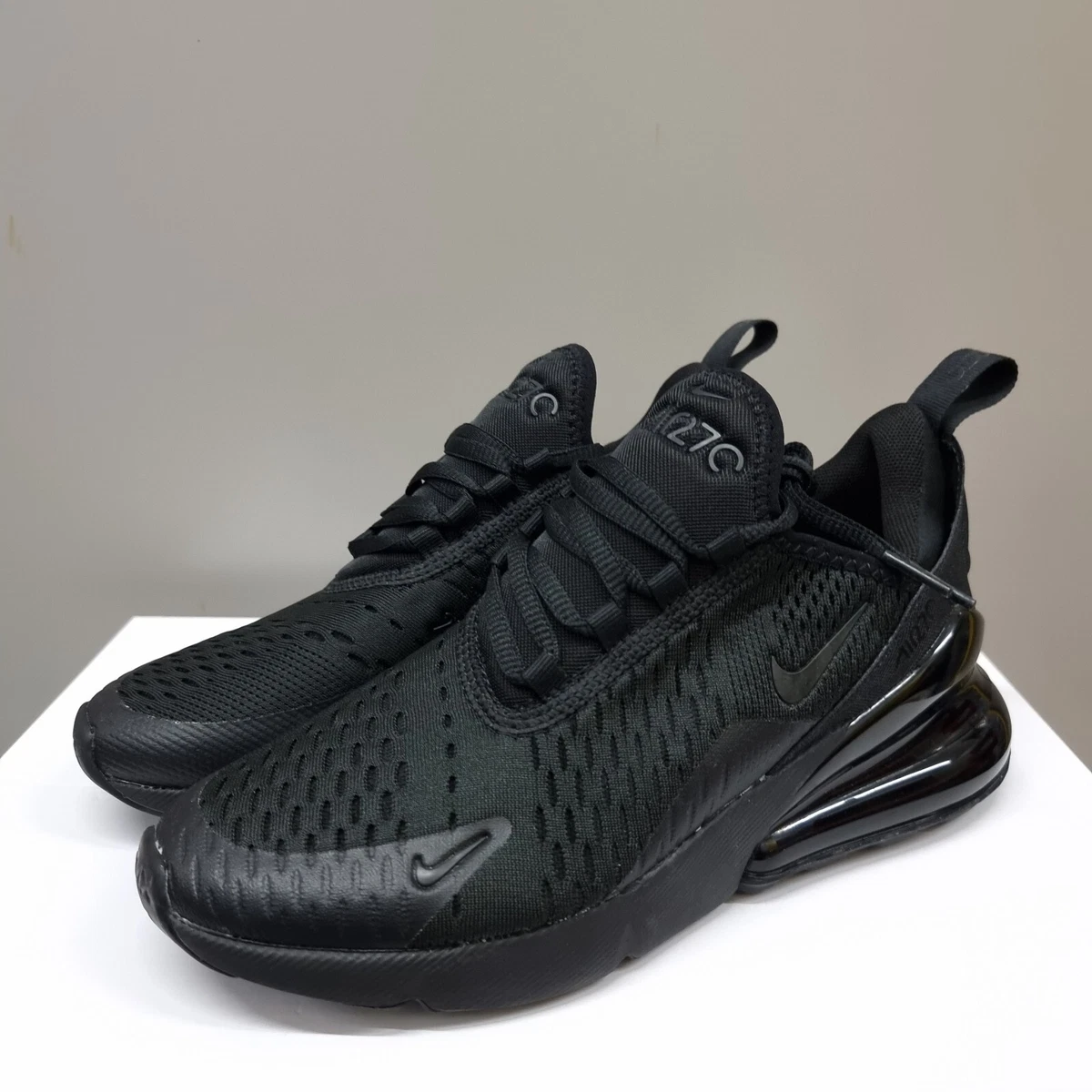Air max 27s triple black sale