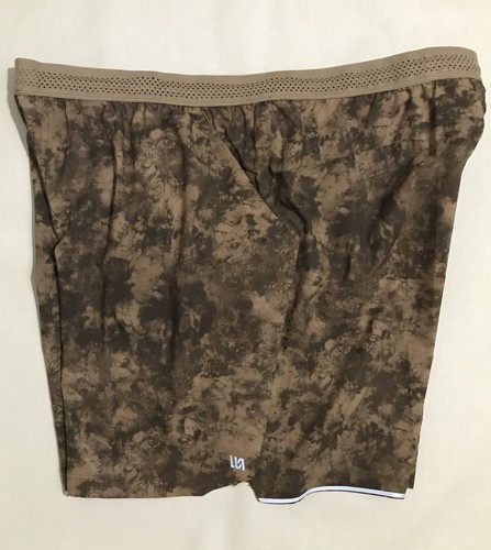 VRST Enthusiast 7” Men's Run Shorts Size 2XL NEW $60 Grunge Tie Dye Toast Coco - Picture 5 of 13