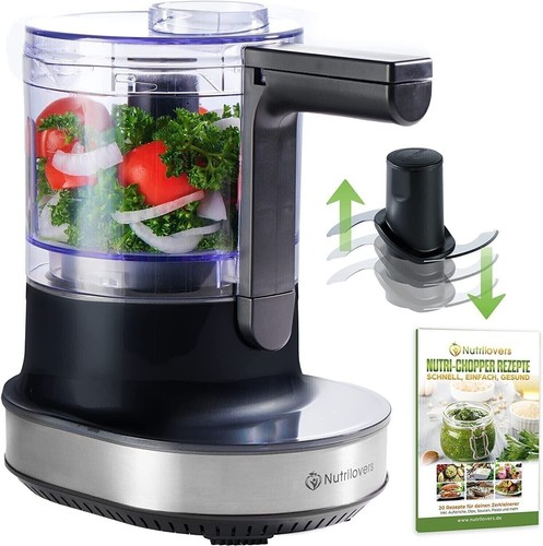 Nutri Chopper 4D Elektrischer Küchenhäcksler mit Messerfunktion. 578711