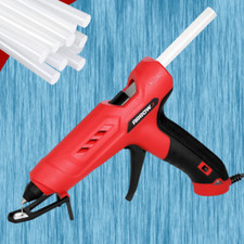 Arrow Full Size Dual Temp Glue Gun Kit with 12 Sticks Heavy Duty Fast Heating