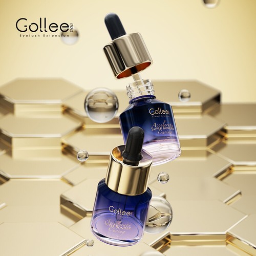 Gollee Lash Bonder for Eyelash Extensions Super Bonder Glue Accelerator 15ml - Picture 6 of 8