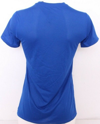 NEW Kansas KU Jayhawks Adidas SS Blue Creator Tee Shirt Athletic Women's S - Picture 5 of 9