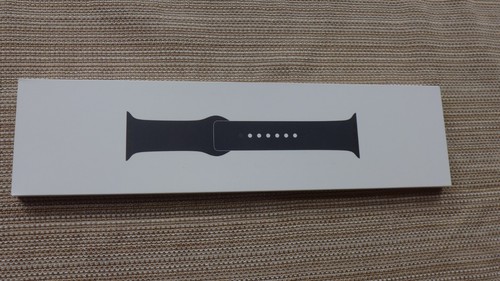 Apple Watch Silicon Black sport Band 40mm NIB Free Ship USA