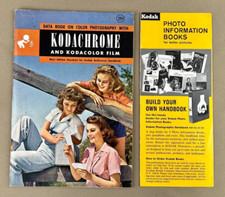 Kodachrome and Kodacolor Film Data Book on Color Photography Eastman Kodak 1944