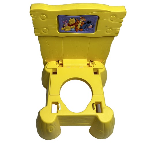 Vintage Kleinkind Training Töpfchen Stuhl Winnie Puuh 100 Hektar Holz die ersten Jahre - Bild 6 von 12