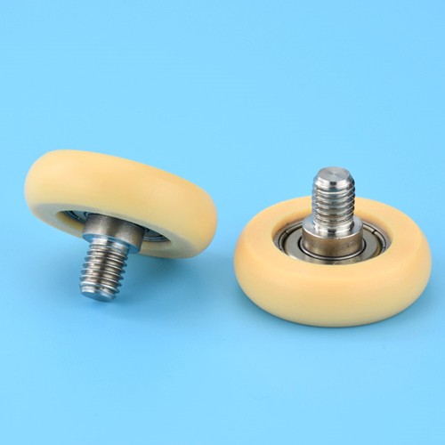 8x36x10mm Rowing machine seat wheel Nylon roller wheel with bearing Drawer track - Picture 6 of 8