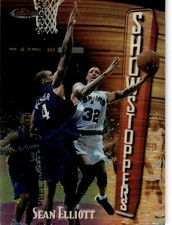 1997 Finest #208 Sean Elliott Great Card!