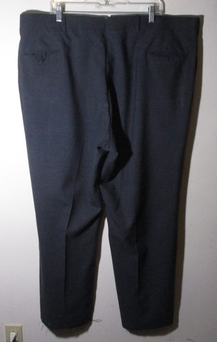 44R Men's Vintage VAN HEUSEN Blue Wool 2 Pc Suit Size 44R, 44X31 - Picture 9 of 10