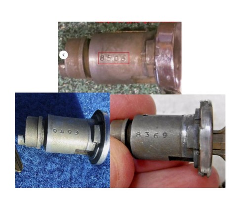 1936-1966 GM Pontiac Ignition Key Cut to Code 8751-9000 - Bild 3 von 3