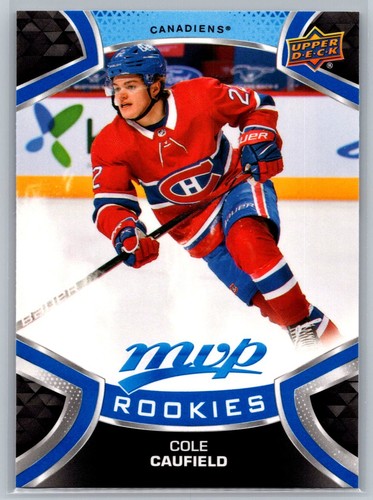 Cole Caufield 2021-22 Upper Deck MVP Blue Set Break SP #243 Canadiens RC - Picture 1 of 2